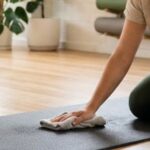como limpar colchonetes de pilates